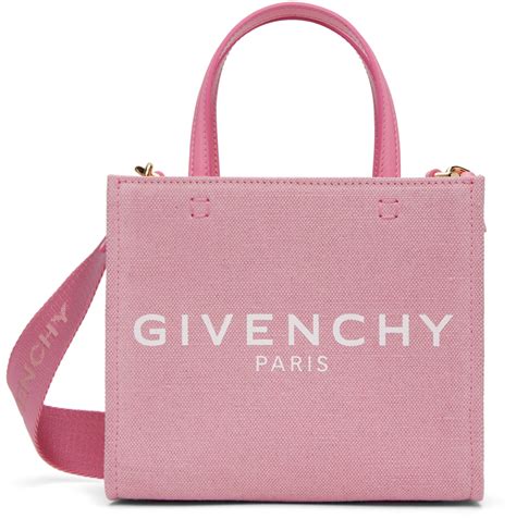 givenchy mini tote bag canvas pink|givenchy bag locations.